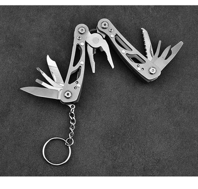 Multifunction Stainless Steel Multi-tool Pocket Knife Pliers Folding Pliers Mini Portable Folding Pliers Folding Blade Knife