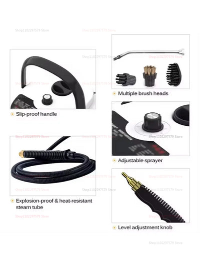 2025 Multi-Functional Home Steam Cleaner High Temperature High Pressure Specialized for Range Hood  Air Conditioning Cleaning