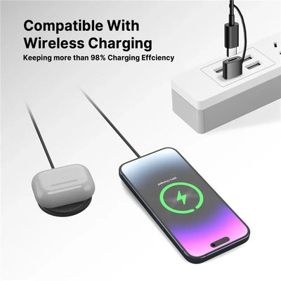 Magnetic Wireless Charger Pad Stand for iPhone 16 15 14 13 Pro Max Mini Airpods PD Macsafe Earphone Phone Fast Charging Station