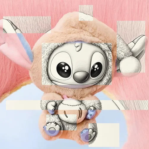Hot 2025 Eat Something Before Sleep Series Vinyl Blind Box Bag plush Pendant Cute Doll Mystery Box Toy Surprise  Birthday Gift