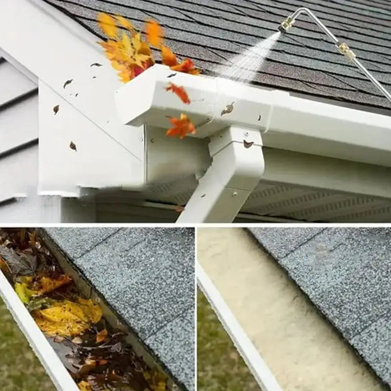 4000 Psi Telescoping High Pressure Washer Wand Set Commercial Grade Pressure Washer For Gutter & Roof Drainage & Walls Cleaning