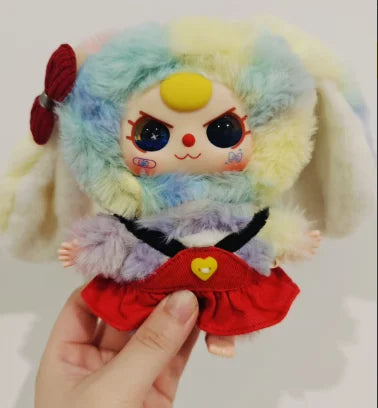 Genuine 2025 In Stock Blind Box Toy Baby Three Second-Generation Macaron Little Rabbit V2 Cute Pendant Ornaments Toys Girl Gifts