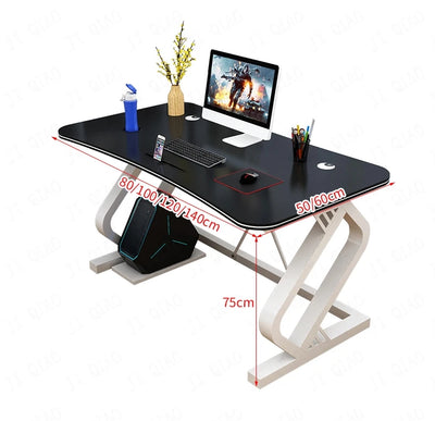 Office Work Desk desktop Computer Gamer Desk Bedroom Room Desks Simple Modern Bedroom Students Learn to Write and Store Desk