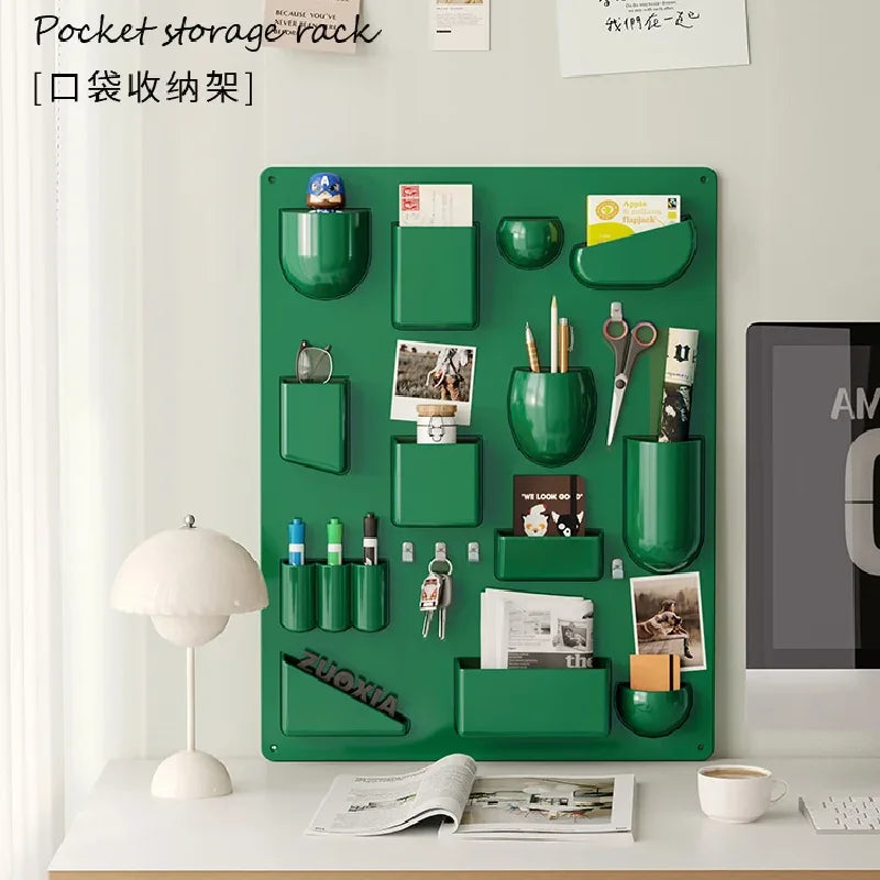 Wall Holder Offices Kitchen Organizer Desktop Wall Storage
