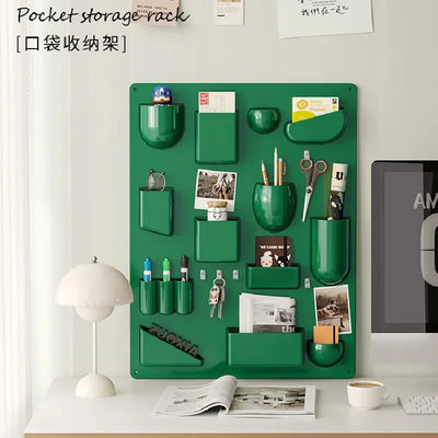 Wall Holder Offices Kitchen Organizer Desktop Wall Storage