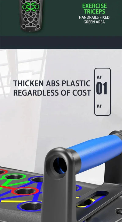 Portable multi-functional push-up board