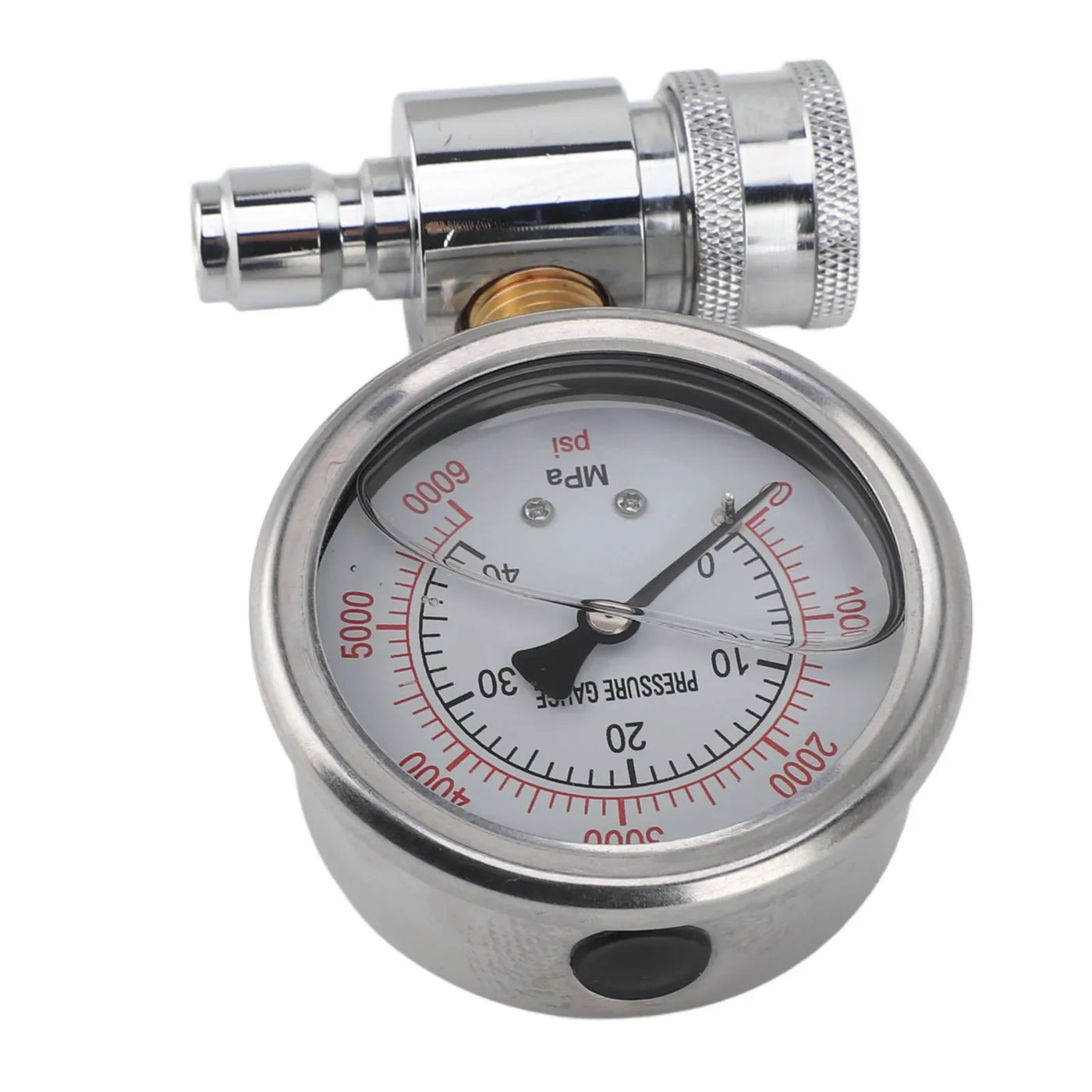 Pressure Washer Parts Accessories Pressure Washer Gauge 6000psi High Pressure 3/8in Quick Connect Parts Accessories