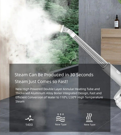 Steam Mop Cleaner for Home, High Temperature Steam Cleaner Air Conditioning Kitchen Cleaning Machine Steam Mop for All Floors