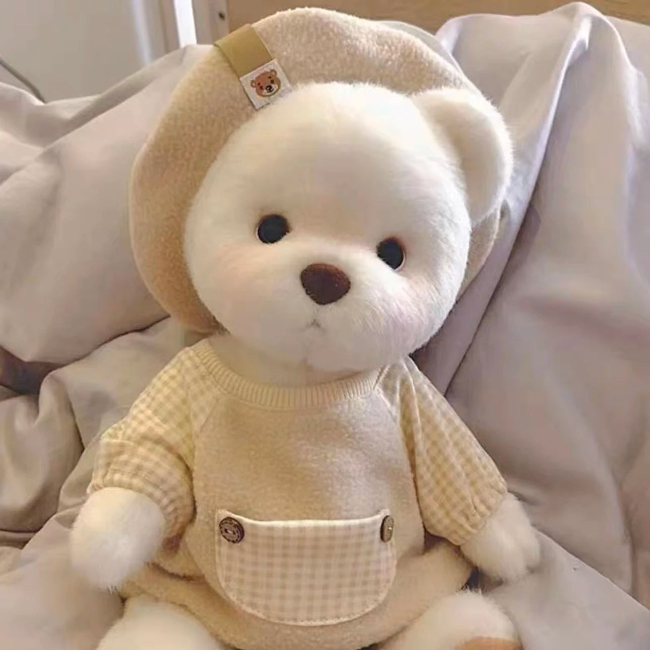 Handmade Cute Teddy Bear Long Plush High Quality Teddy