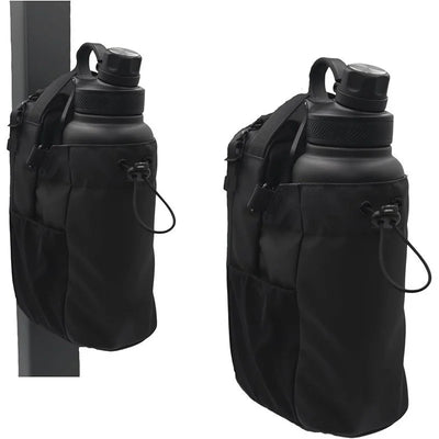 Magnetic Gym Bag Large Capacity Magnetic Carrier Bag With Phone Pocket Portable Gym Water Bottle Pouch Gym Accessories Organizer