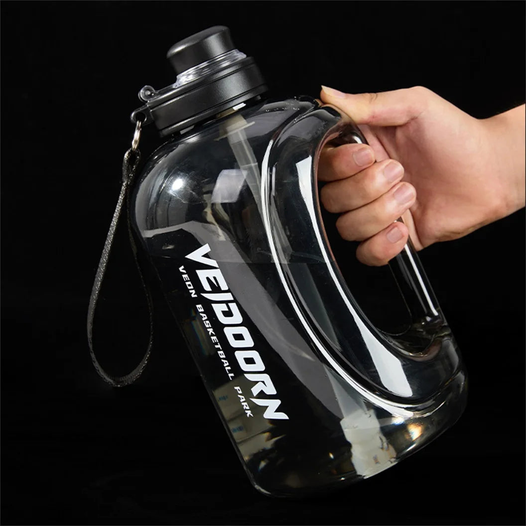 2.8L Big Capacity Gym Outdoor Water Bottles for Men Women Healthy Sport Bottles with Handle