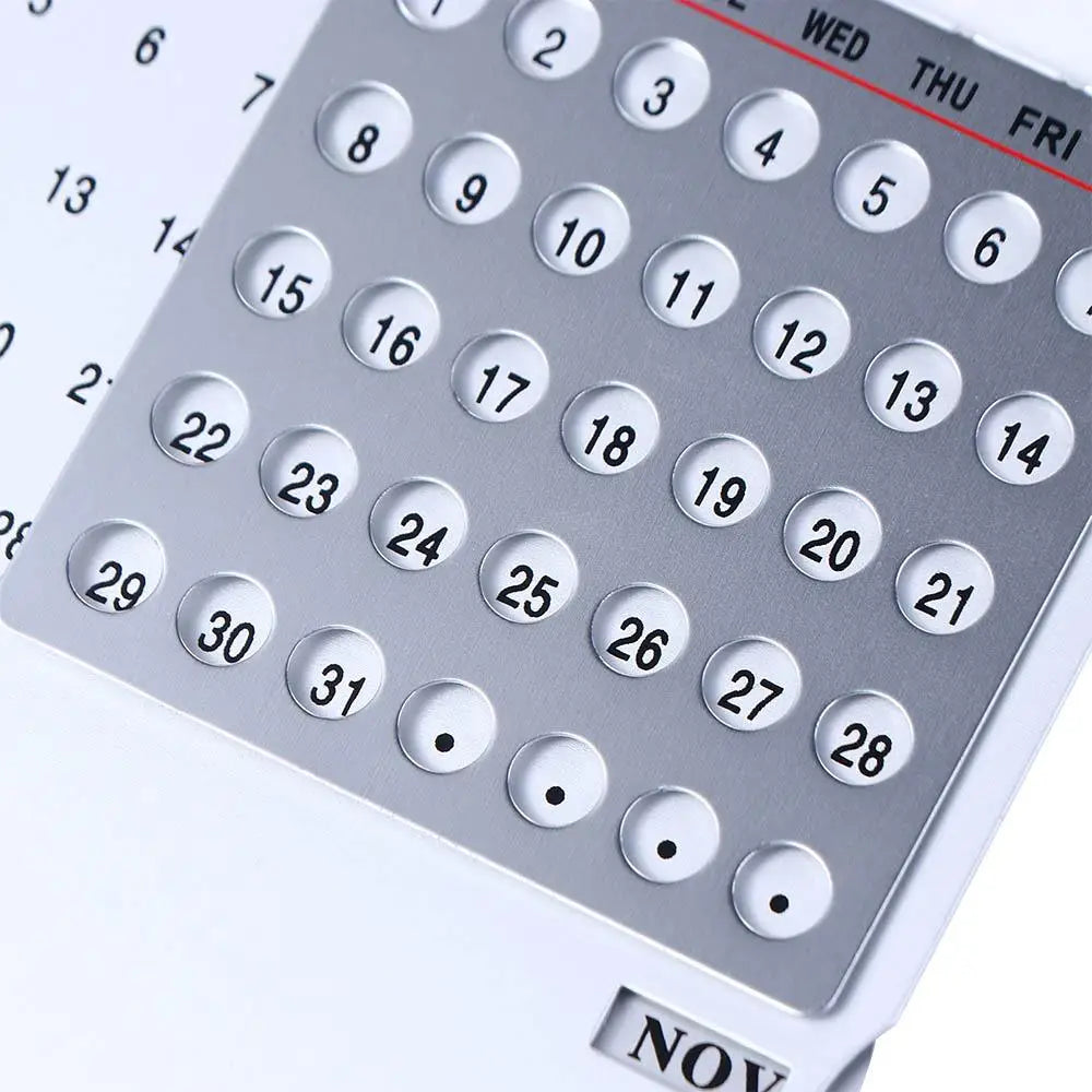 Office Supplies Home Room Decoration Agenda Organizer Desktop Calendar Yearly Calendar Schedule Planner Perpetual Calendar