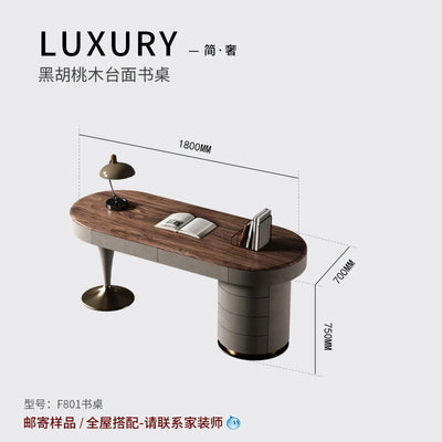 Modern European Floor Standing Office Desk Luxury Design Escritorios De Ordenador Upgrade Your Home Office Aesthetic Furniture