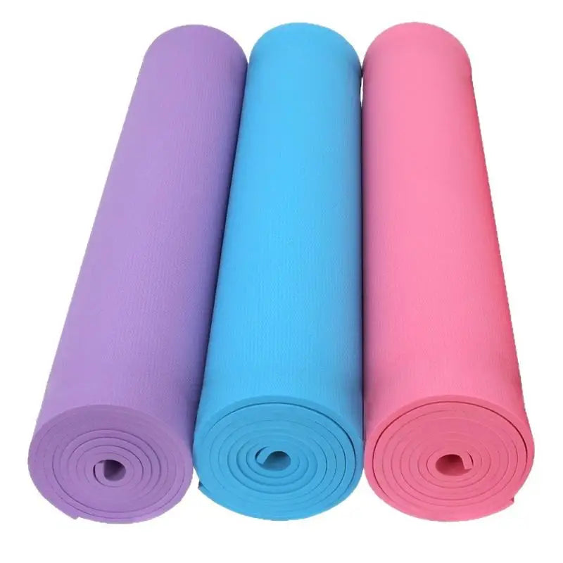 Yoga and Pilates Anti-slip 3MM Thick Exercise Mat, 1PC EVA Comfort Foam Fitness Mat for Gymnastics