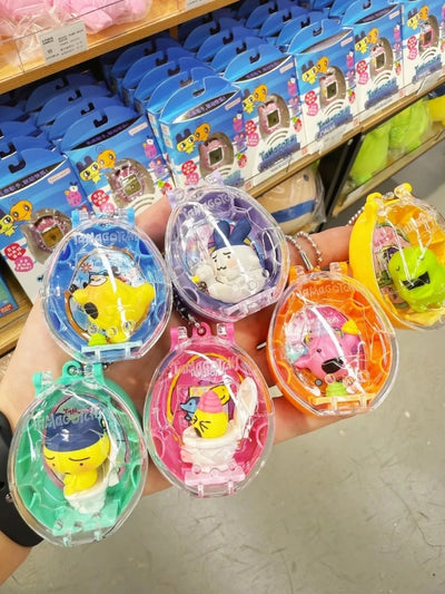 Bandai Tamagotchi Spare Time Series2  Pooptime Pendant  Bean Mr.Koigari Doll Box Toy Collectible Anime Game Figurine