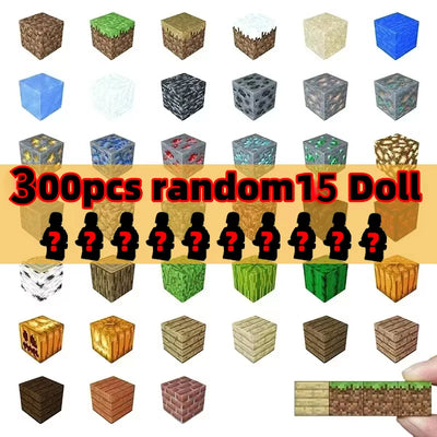 2025 Magnetic Building Blocks Mine World Magnet Cube Set for Boy Girl Kid Age 3+ DIY Model Children Stem STEM Sensory Toy Gift