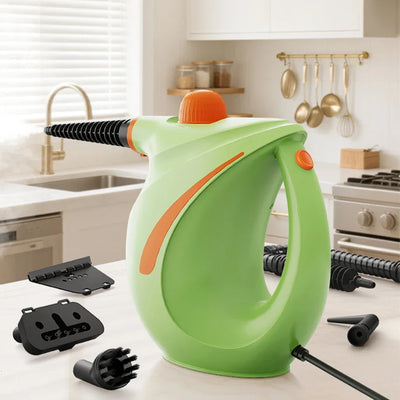 Pressurized Handheld Steam Cleaner for Home - Portable Multi-purpose High Pressure Deep Multi-surface Cleaning Steamer Machine