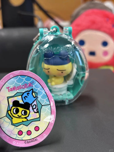 Bandai Tamagotchi Spare Time Series2  Pooptime Pendant  Bean Mr.Koigari Doll Box Toy Collectible Anime Game Figurine