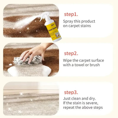 Fabric Carpet Sofa Cleaner Dry Cleaning Decontamination Household Free Washing Cloth Artifact Cleaning Mattress Wall Covering