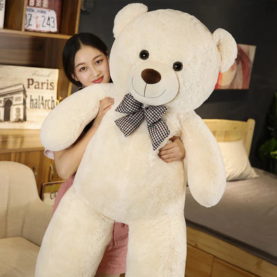 130cm Huge Size Teddy Bear With Bow-knot Giant