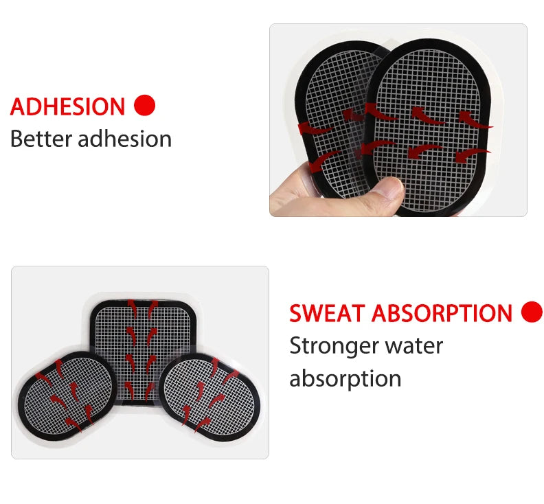 Hydrogel Fitness Pads - Replacement Gel Stickers for Ab Trainers