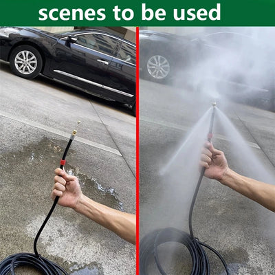 Pressure Washer Sewer Drain Water Cleaning Hose Car Washer Pipe Line Cleaning Kit Sewage Jet Hose For Lavor /  Sterwins / Vax