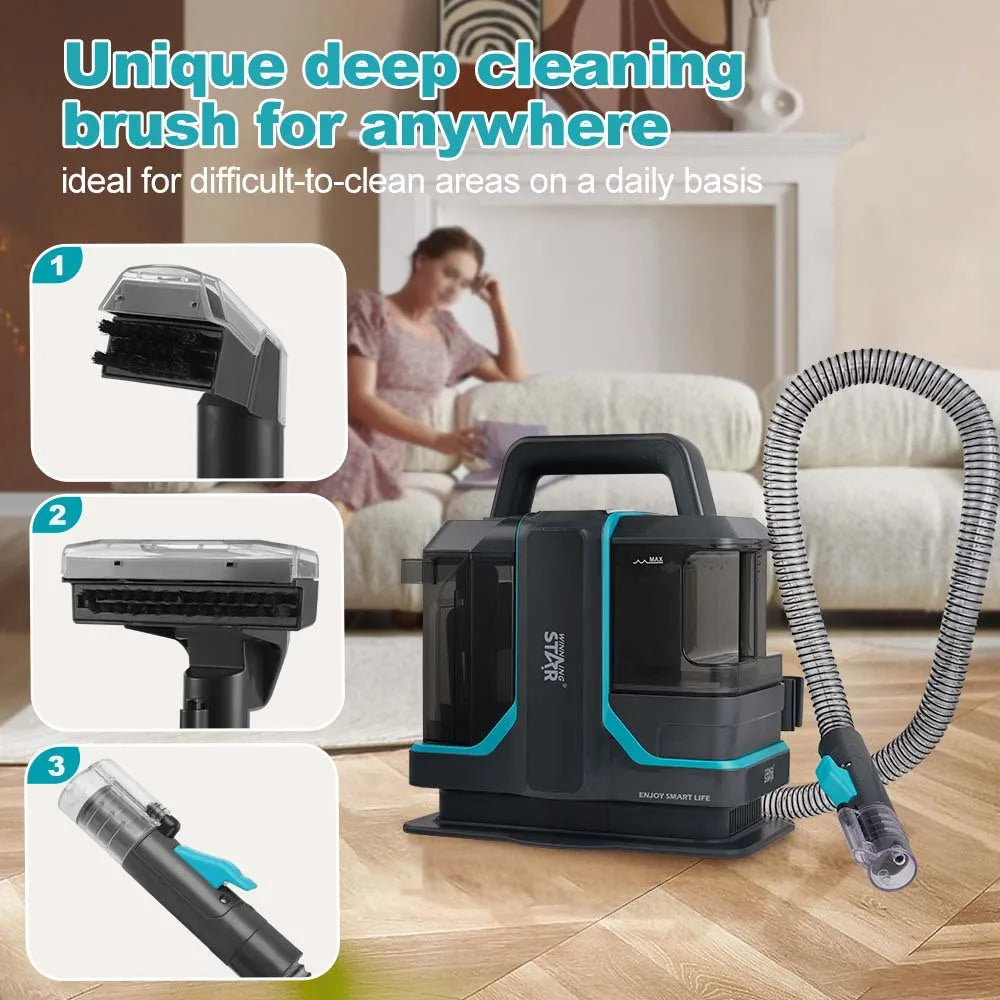 WinningStar Foreign Trade Special Carpet Washing Sofa Spray Suction Integrated Small Multi-functional Fabric Cleaning Machine