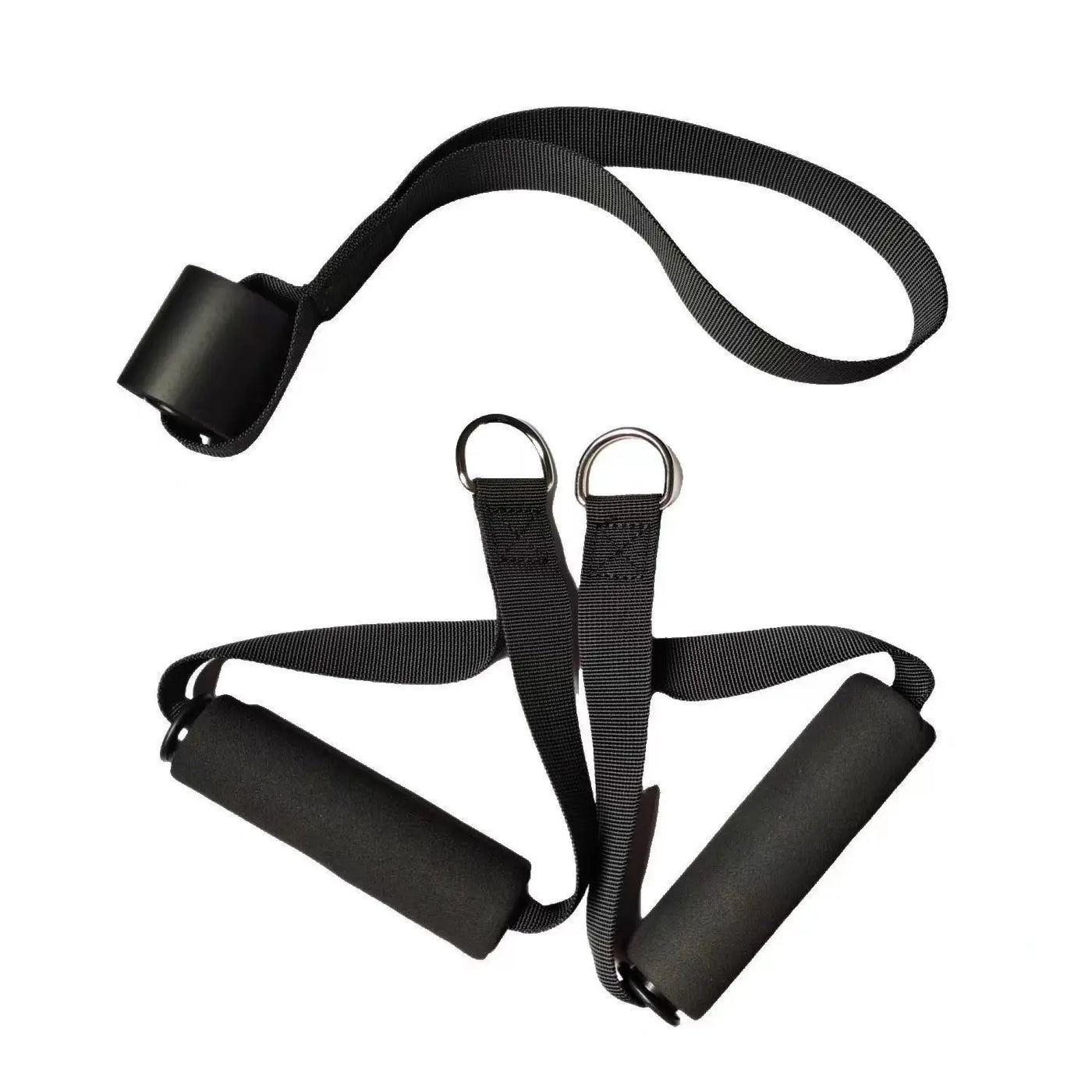 Gym Resistance Bands Accessories Handles Anti-slip Grip