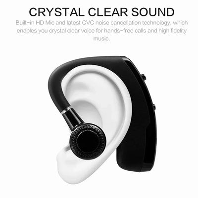Wireless Sports Earphones In-Ear Bluetooth Headset Sweatproof Noise Cancelling TWS Earbuds for Running Gym Workouts