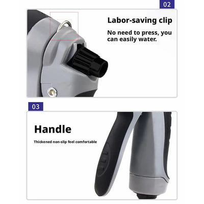 Pressure Washer 360° Rotating Waterblitz High Pressure Turbowasher Water Blitz Pressure Washer for Lawn & Garden Washing