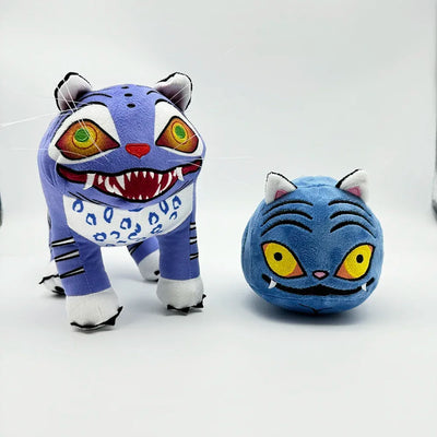 2025 New TreasuringU New Kpop Demon Plush Toys Game Hunters Tiger Stuffed Toy Doll Birthday Gifts