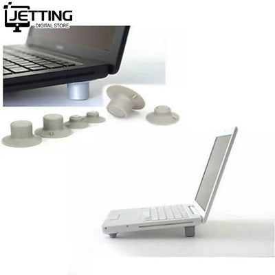 2Pcs Convenient Mini Big + 2Pcs Small Notebook Laptop Cooling Pads Skidproof Pad Cooler Stand