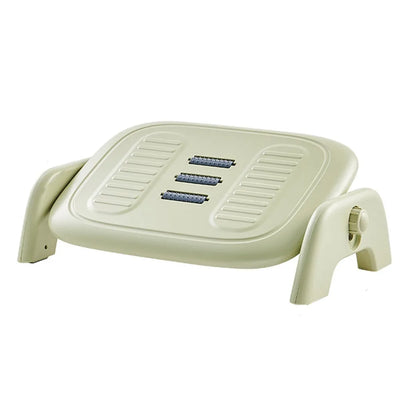 Ergonomic Massage Footstool Durable Adjustable Height Under Desk