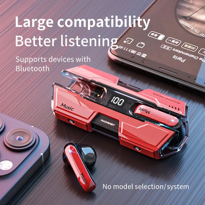 Wireless  Bluetooth earphones TWS  Touch Headset Sports Stereo Gaming Headset With Microphone For Universal Gaming