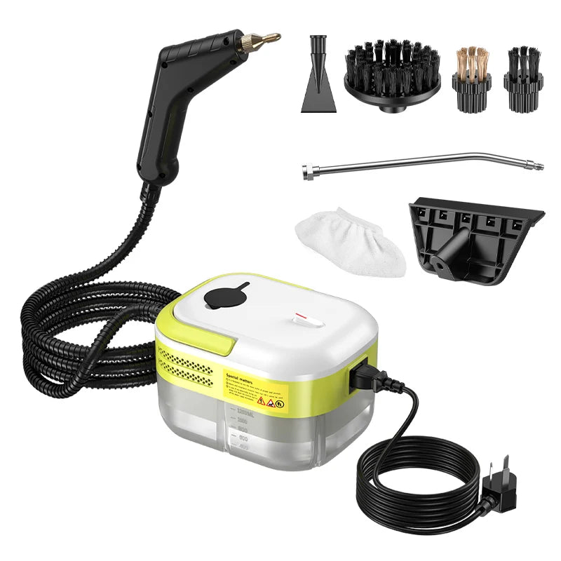 Steam Cleaner High Pressure and Temperature Handhled Steam Mop Commercial Household Air Conditioner Kitchen Hood Car Jet Washer