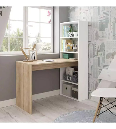 New Living Room Computer Desk with Storage Drawer, Home Office Table