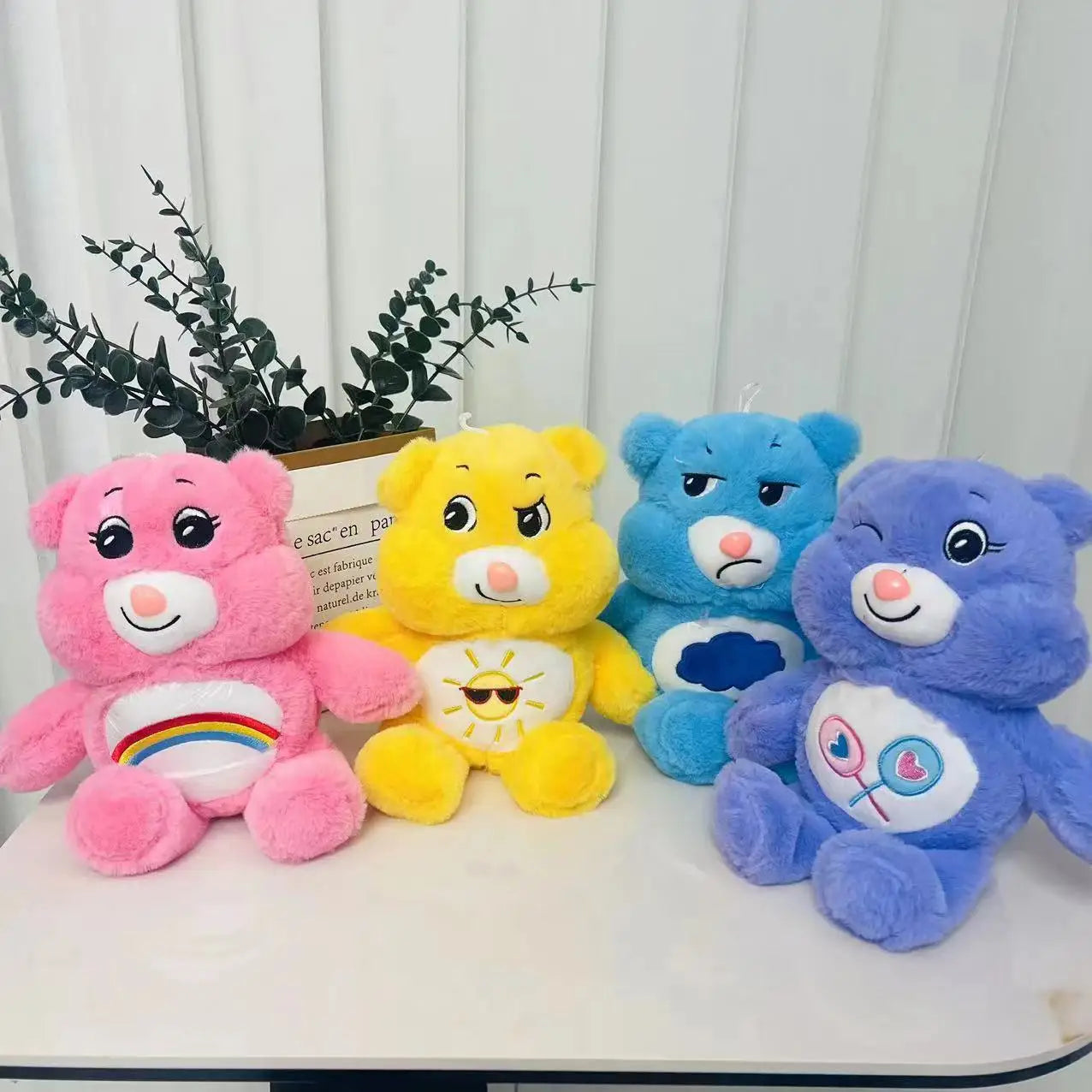 MINISO 2025 RainbowBears Plush Kawaii Rainbow Bear
