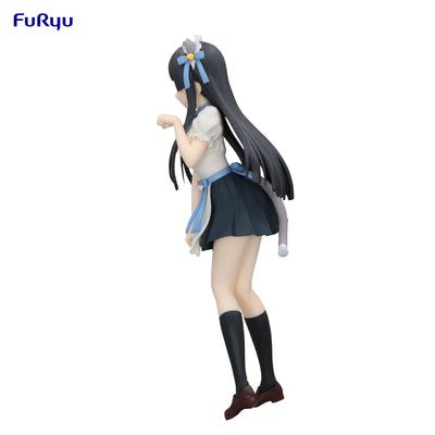 Original Furyu K-On Anime Toy Trio Try It Collector'S Doll Akiyama Mio Figurine Model Ornament Toy Gift