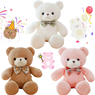 3-9Pcs Teddy Bears Bulk Stuffed Animals Cute Small Teddy Bear