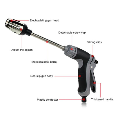 High Pressure Washer Power Washer Gun High Pressure Spray Water Gun for Car Wash Garden Watering