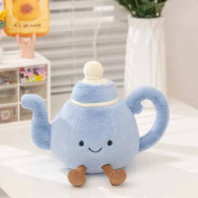 2025 Kawaii Jellycat afternoon tea series plush toy doll cartoon anime cute children's birthday gift fun doll