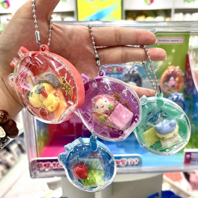 Original Bandai Tamagotchi Spare Time Series2 Pooptime Pendant Bean Mr.Koigari Doll Box Toy Collectible Anime Game Figurine Toys