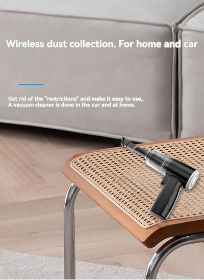Car Vacuum Cleaner 12000PA Powerful Cleaning Machine Cars Cleaner Mini Wireless Portable Hand Held Cleaner for Home Appliance