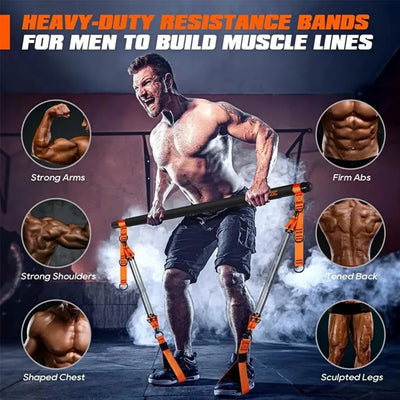 Pilates Workout Equipment W/ Resistance Bands