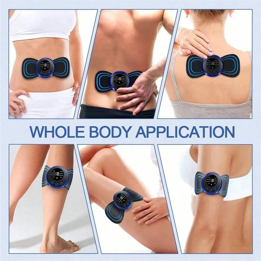 Portable Muscle Trainer, Intelligent Wireless Fitness Apparatus For Men Woman Abdomen/Arm/Leg Home Office Exercise Ab Workouts