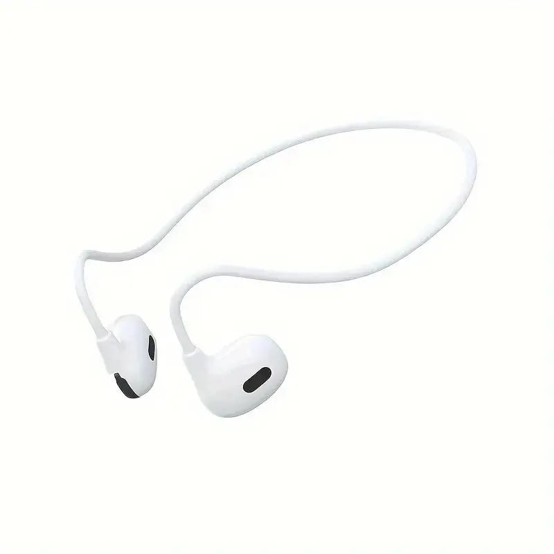Open-Ear Bluetooth 5.3 Sport Headphone Wireless, Air Conduction Detachable Wireless Earphone For Workouts Built-in Mic For Music