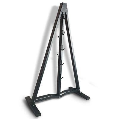 Wall Mount Fitness Equipment Storage Rack - Space-Saving Gym Organizer