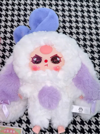 Genuine 2025 In Stock Blind Box Toy Baby Three Second-Generation Macaron Little Rabbit V2 Cute Pendant Ornaments Toys Girl Gifts