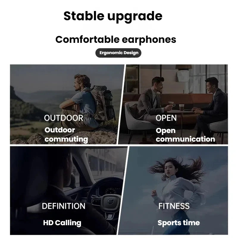 Wireless Earbuds Bluetooth 5.4 Headphones Bluetooth Gym Running Headphones 32GB MP3 Player for Workouts, Running, Cycling
