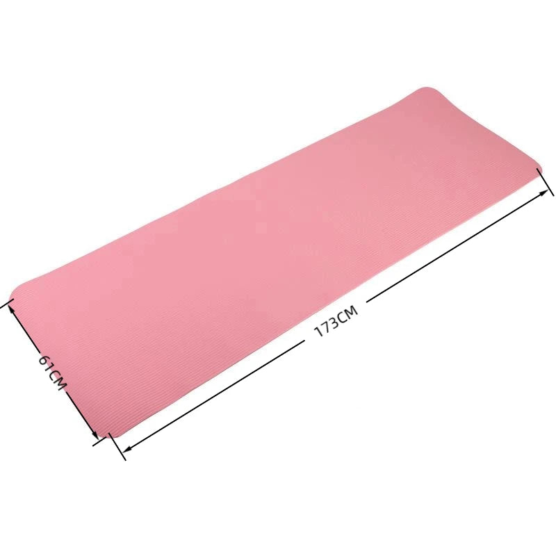 Yoga and Pilates Anti-slip 3MM Thick Exercise Mat, 1PC EVA Comfort Foam Fitness Mat for Gymnastics